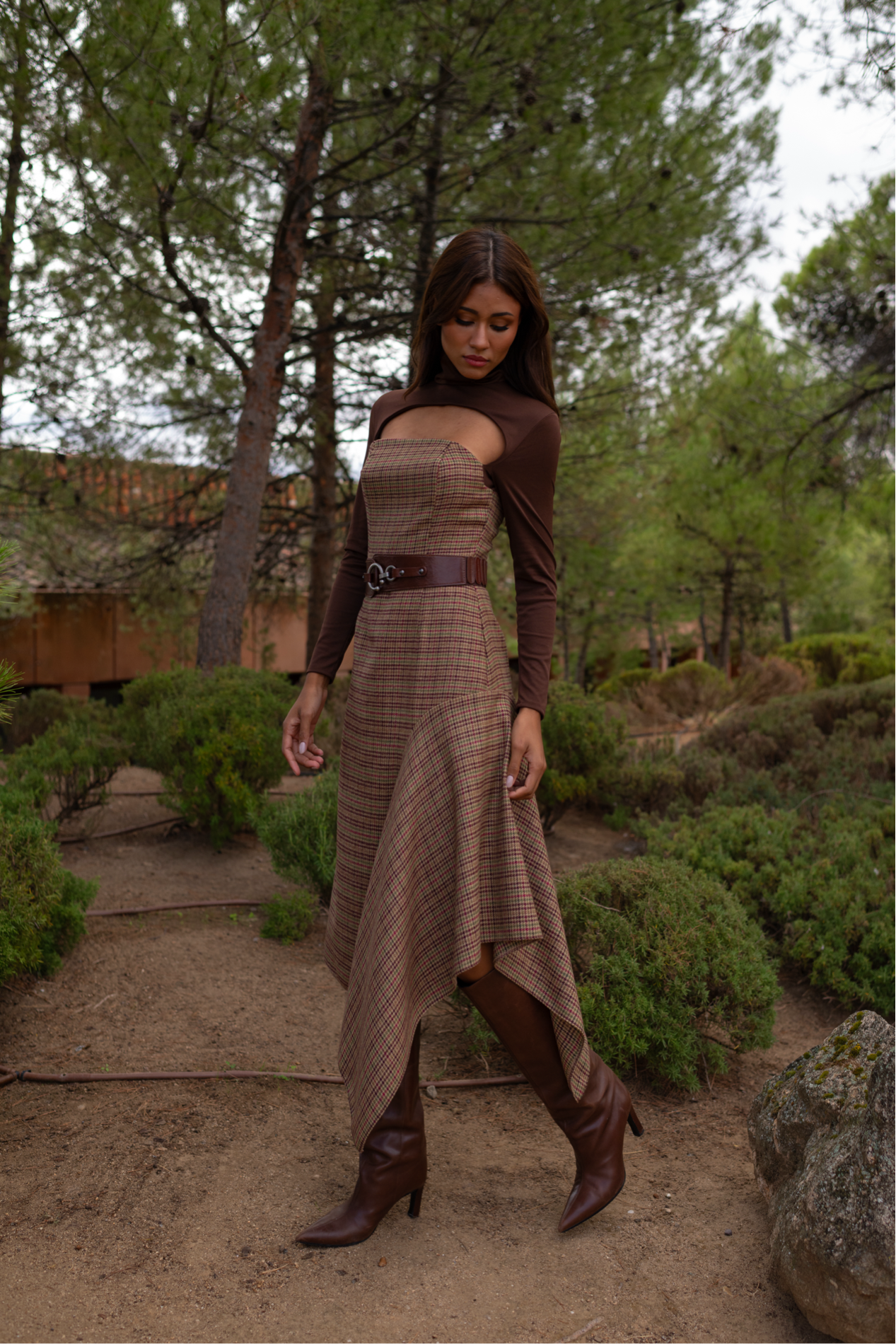 Vestido EDIMBURGO lana-LIMITED EDITION